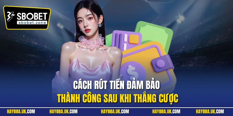 Cách rút tiền đảm bảo thành công sau khi thắng cược