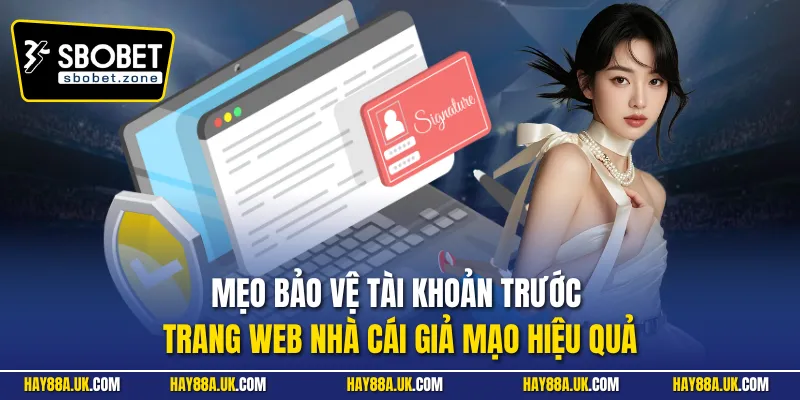 Mẹo bảo vệ tài khoản trước trang web nhà cái giả mạo hiệu quả